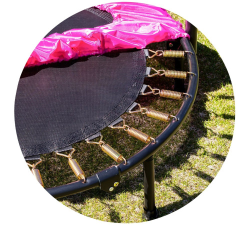 chipolino trampf241pi trambulina pentru copii (94 cm) roz