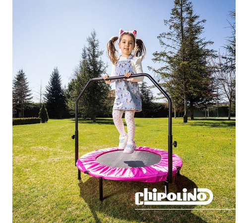 chipolino trampf241pi trambulina pentru copii (94 cm) roz
