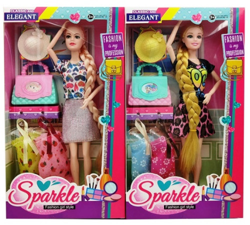 Детский магазин в Кишиневе в Молдове op ДЕ01.371 Кукла с аксессуарами "sparkle" в асс.
