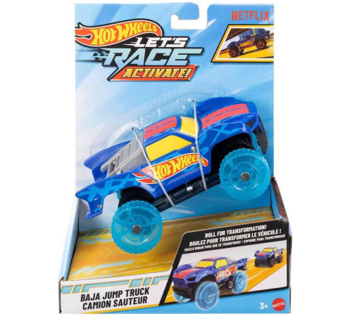 hot wheels jjx15 mașinuță interactivă "let's race activate, 1:32" (in sort.)