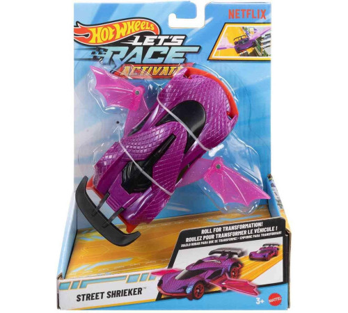 hot wheels jjx15 mașinuță interactivă "let's race activate, 1:32" (in sort.)