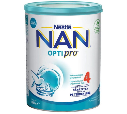 lapte praf nan opti pro 4 (24 luni+) 800 gr.
