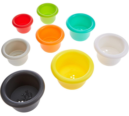 infantino 216270 Детские развивающие стаканчики-пирамидка "stack &rsquo;n&rsquo; nest cups"