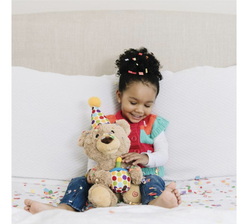 gund 6049942 Музыкальный мишка “happy birthday” (43см)