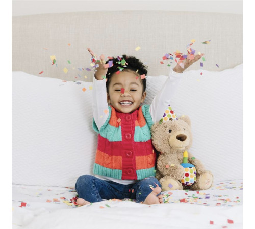 gund 6049942 Музыкальный мишка “happy birthday” (43см)