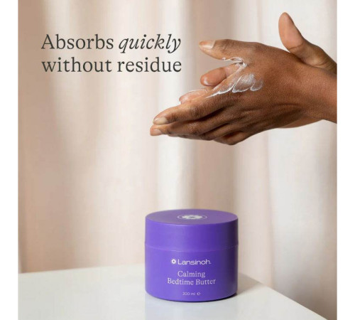 lansinoh 107134 unt de corp relaxant cu magneziu pentru noapte lansinoh calming bedtime butter (200 ml) 68810