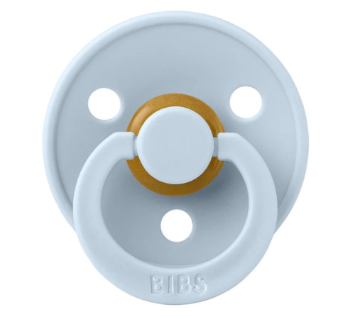 Bibs Пустышка круглая латексная Color L (18-36 м.) Baby Blue Питание и аксесcуары в Молдове bibs Пустышка круглая латексная color l (18-36 м.) baby blue
