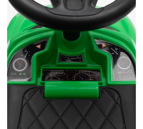 baby mix ur-bej919 racer Машина детская c ручкой зеленая