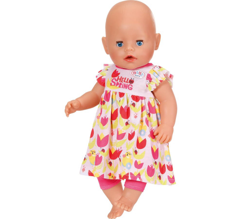 zapf creation 829424 set haine pentru păpuși "baby born deluxe 4 anotimpuri" (43 cm.)