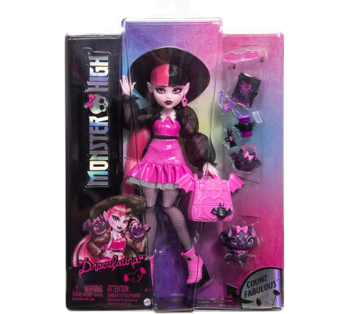 monster high hrp64 papusa "draculaura" noua generatie