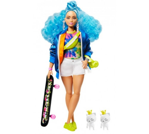 Barbie GRN30 Кукла "Extra" с голубыми волосами barbie grn30 Кукла "extra" с голубыми волосами