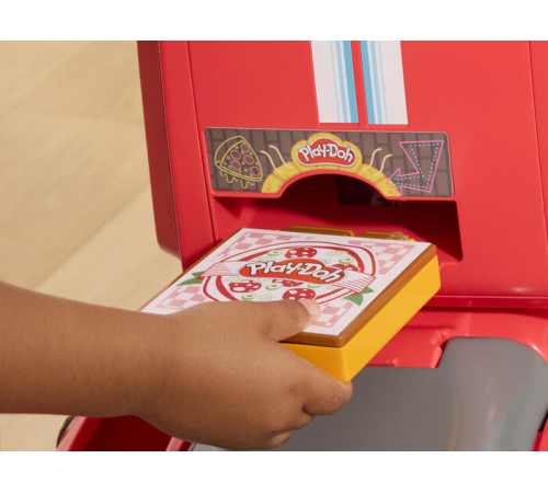 play-doh f8803 set de joc "scuter de livrare pizza" (49 cm)