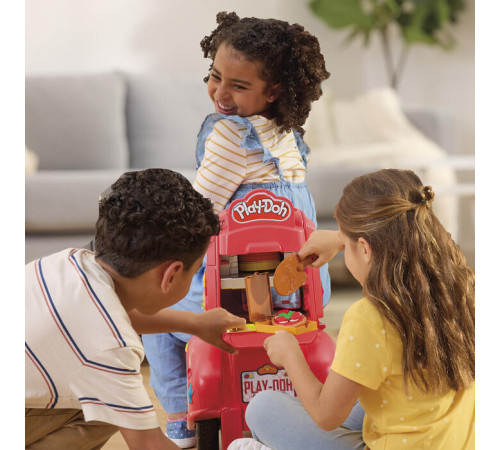 play-doh f8803 set de joc "scuter de livrare pizza" (49 cm)