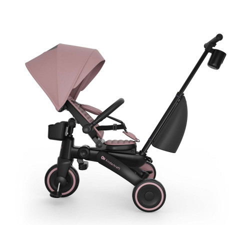 kinderkraft triciclu pliabil jazz 3 (roz)