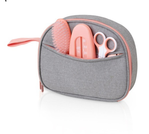 babymoov a032004 set de &icirc;ngrijire și igienă pentru bebeluși "grooming set peach" (9 piese)
