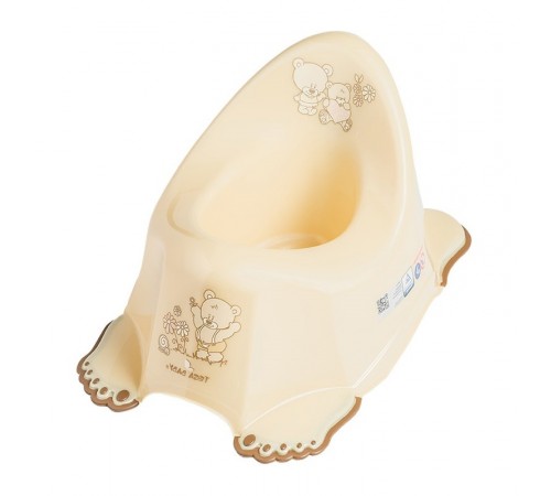 Tega Baby Горшок антискользящий Мишка MS-013-119 беж tega baby Горшок антискользящий Мишка ms-013-119 беж