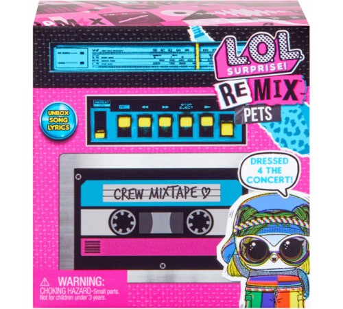 Детский магазин в Кишиневе в Молдове L.O.L. 567073 Игровой набор Surprise! W1 серии Remix "Мой любимец" l.o.l. 567073 Игровой набор surprise! w1 серии remix "Мой любимец"