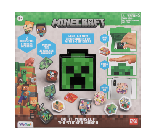  wecool 14320w Набор для изготовления наклеек 3d "minecraft"