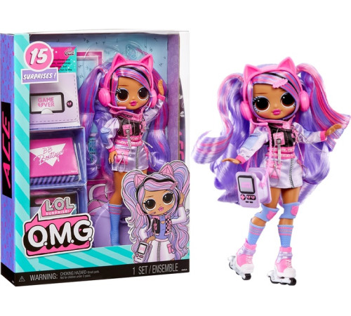 l.o.l. 510383 papusa l.o.l. surprise! omg fashion doll s8 - ace