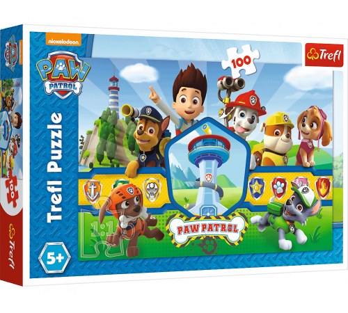 trefl 15581 puzzle "paw patrol" (100 el.)