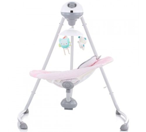 chipolino leagan-balansoar cu adaptor aida lshad0201pi (până la 9 kg.) roz