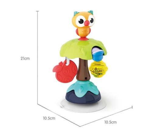 hola toys 3150b zornaitoare pe ventuza bufnita"