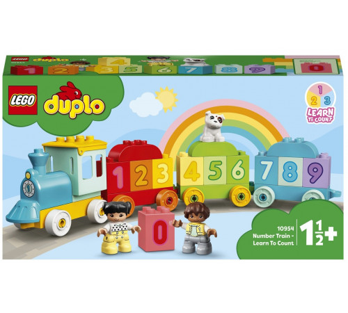  lego duplo 10954 constructor "antrenează-te cu cifre - &icirc;nvață să numeri" (23 el.)