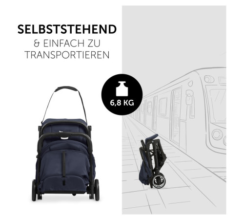 hauck  cărucior travel n care dark navy blue