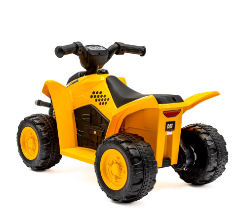 baby mix 54954 atv electric pentru copii cat (galben)