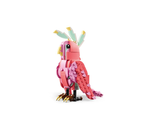 lego creator 31170 constructor 3 în 1 "animale sălbatice: flamingo roz" (288 el.)