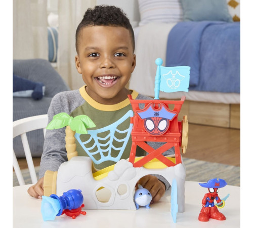 spider-man g0665 Игровой набор "Остров Человека-паука"