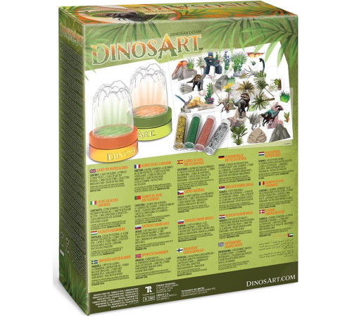 dinosart 15101 set de creativitate "light-up water globes"