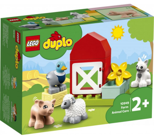  lego duplo 10949 constructor "Îngrijirea animalelor la fermă" (11 el.)