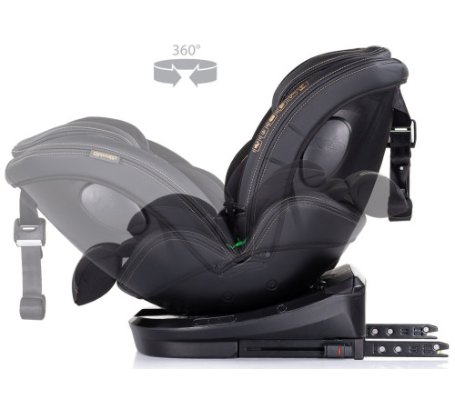 chipolino scaun auto hypnotic i-size isofix 360 &deg;c (40-150 cm.) stkhyp0254bb blackberry