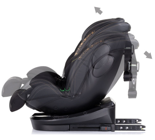 chipolino scaun auto hypnotic i-size isofix 360 &deg;c (40-150 cm.) stkhyp0254bb blackberry