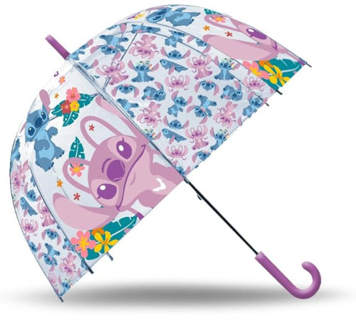  kids licensing st00085 Прозрачный зонт " stitch"