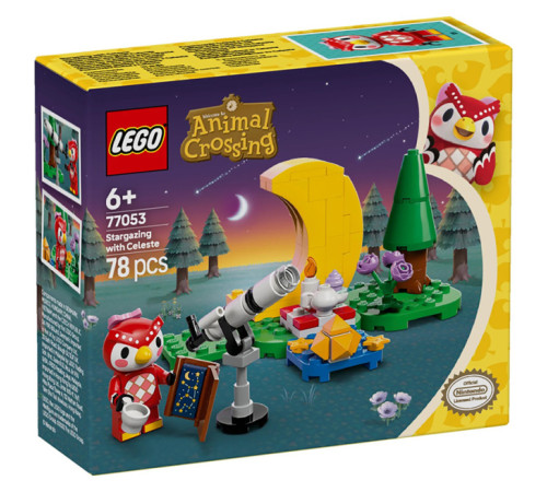 Детский магазин в Кишиневе в Молдове lego animal crossing 77053 Конструктор "Наблюдение за звездами с Селестой" (158 дет.)