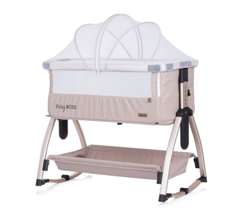 chipolino patut-leagăn baby boss kosbb02203hu humus