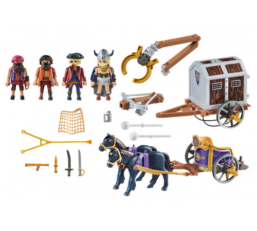 playmobil 70073 Конструктор "Чарли с тюремной повозкой" (65 дет.)