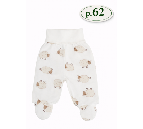  minikin 25420162 colanți "lifted by love" (m.62) lăptos cu imprimeu