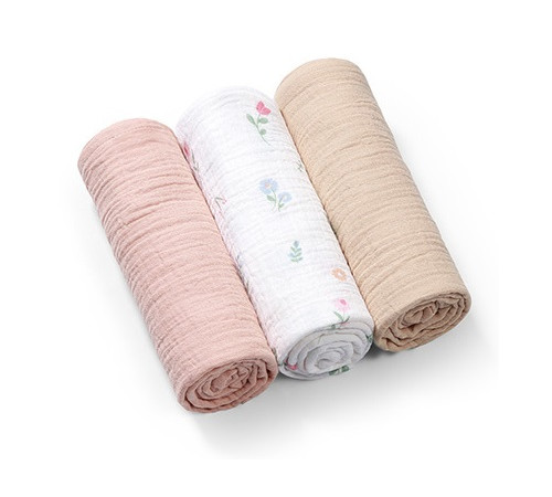 Детская одежда в Молдове babyono-66981 828/01 Набор муслиновых пеленок "super soft" (70х70 см.) 3 шт.
