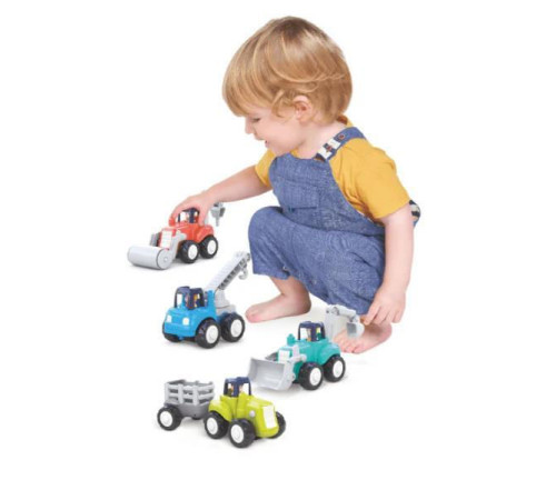 hola toys ha7906 Набор строительной техники (4 шт.)