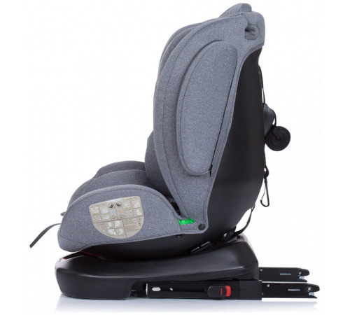 chipolino Автокресло i-size isofix 4kid 360° (40-150 см.) stk4k02202pl 0+/1/2/3 ( 0-36 кг.) платинум