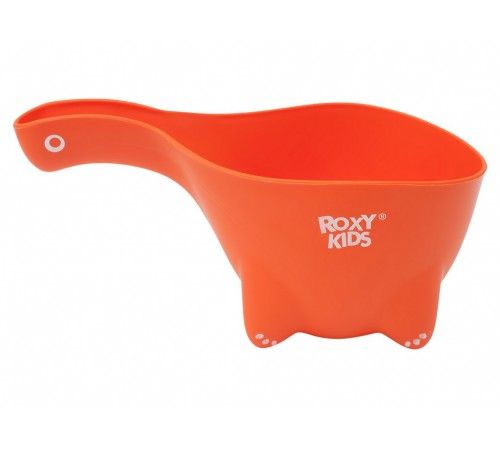 Roxy RBS-002-R Ковшик для мытья головы Dino Scoop оранжевый roxy rbs-002-r Ковшик для мытья головы dino scoop оранжевый