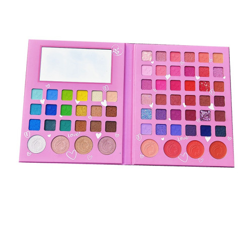 43466 set de machiaj pentru copii "igoodco" paletă cu 62 de culori