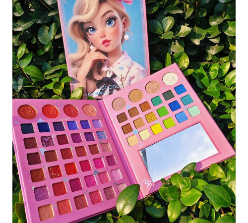 43466 set de machiaj pentru copii "igoodco" paletă cu 62 de culori