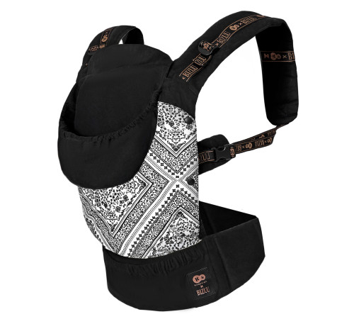  kinderkraft Рюкзак-переноска huggy bizzu чёрный\луна