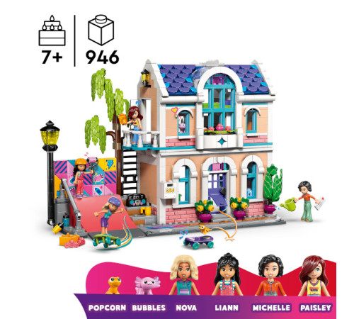lego friends 42687 constructor "casa familiei liann" (946 el.)