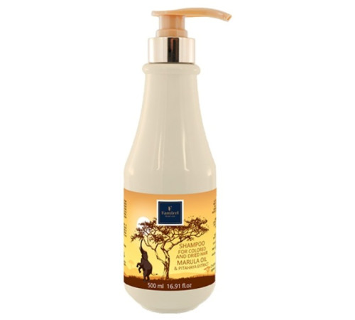  famirel Șampon pentru păr vopsit și uscat "marula oil" cu extract de pitahaya (500 ml.) 085830