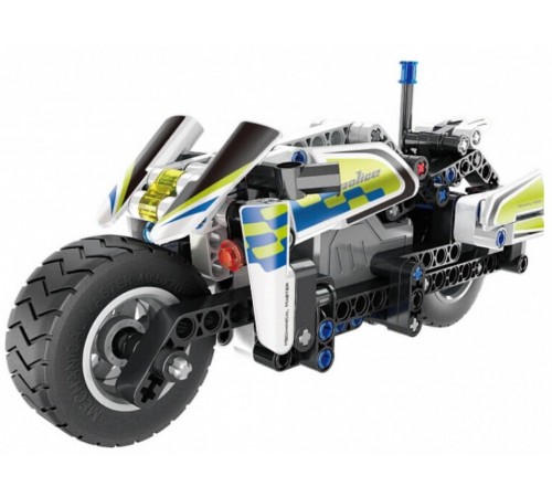 xtech bricks 5806 constructor inerțial "motocicletă de poliție" (193 el.)